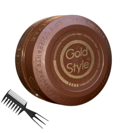 Gold Style Matt Look Styling Wax - Haar Wax Mannen
