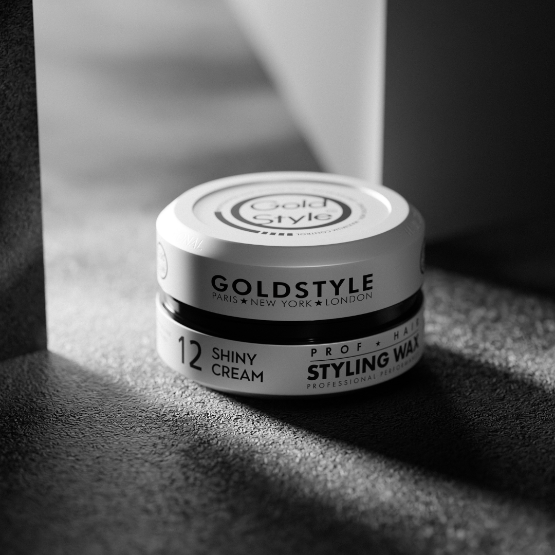 Gold Style Haar Wax Gold Nummer 12 SHINY CREAM - Styling Haar Wax - Haar Wax Mannen
