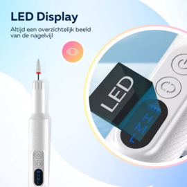 COCHO® Nagelfrees met nagelvijl bitjes - Pedicureset electrisch - Nagelvijl electrisch - Nagellak