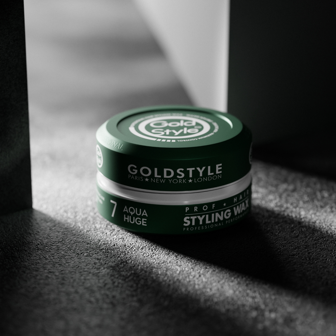 GOLD STYLE Haar Wax Mannen - Gold Style Hair Wax 7 - Aqua huge