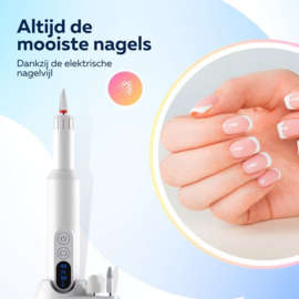 COCHO® Nagelfrees met nagelvijl bitjes - Pedicureset electrisch - Nagelvijl electrisch - Nagellak