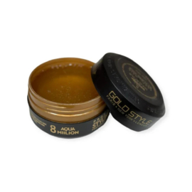 Gold Style Haar Wax Gold Nummer 08 AQUA MIILI0N- Styling Haar Wax - Haar Wax Mannen