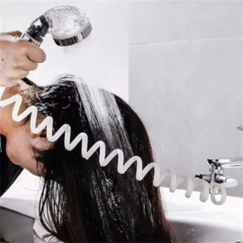 Kraan Douchekop Set, Handdouche voor Wastafel met Slang, Muurbevestigde Wastafelkraan Spray Set voor Shampoo, Babybad, Huisdier Wasserette