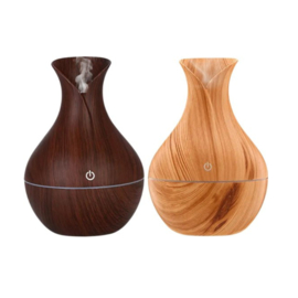 Aroma Diffuser 240ML - Luchtbevochtiger – Verdamp Olie Diffuser - Luchtbevochtiger – Verdamper – Aromatherapie - Geurverspreider - Vlam effect