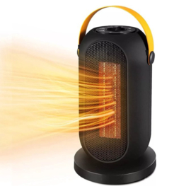 Elektrische kachel – 3 standen – Ventilatorkachel - Met omvalbeveiliging en oververhittingsbeveiliging - Draaifunctie - Verwarming - wit /1500W