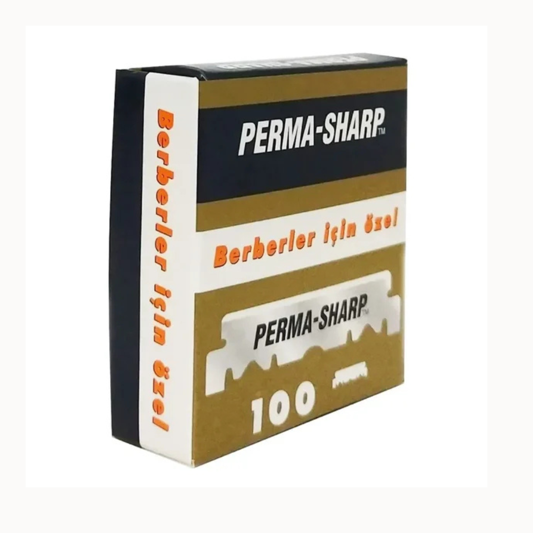 Perma-Sharp Kappersmesjes – 100 Stuks