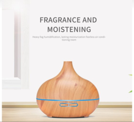 Aroma Diffuser 550ML en Afstandsbediening - Luchtbevochtiger – Aromatherapie - Geurverspreider