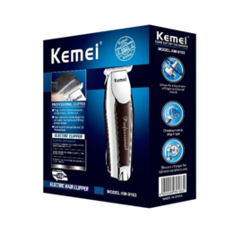 Kemei KM-9163 - Professional serie - T-Wide - Carbon Staal