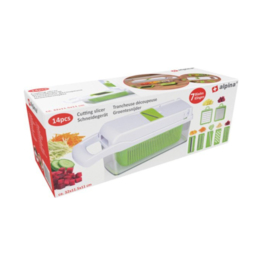 Groentesnijder - Uiensnijder - Mandoline - Multifunctionele groentesnijder - RVS - Mandoline Keukensnijder- Mandoline Snijder