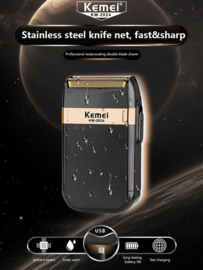 Kemei 2024 Shaver Scheerapparaat - Shaver - Scheerapparaat - Scheerapparaat Mannen - Scheerapparaat Vrouw - Zakformaat - Scheren - Scheerapparaat Hoofd