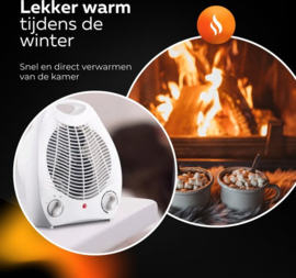 Elektrische Kachels - Elektrische Kachel 2000 Watt - Verwarming Badkamer - Verwarming - Elektrische Verwarming