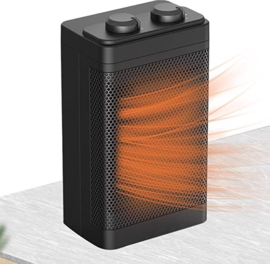 COCHO® Elektrische kachel 1500 Wvrijstaand - Infrarood kachel - Straalkachel - Keramische Verwarming - Energiezuinige Heater - Ventilatorkachel