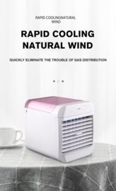 COCHO® Mini Aircooler - Aircooler - Luchtkoeler - Airconditioning - Tafel Ventilator - Luchtbevochtiger - Mobiele Airco