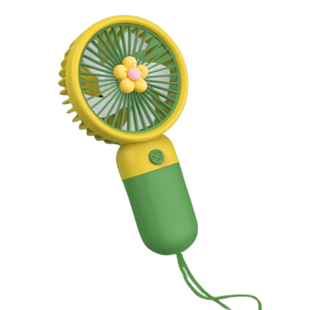 COCHO® Mini Ventilator - Draagbare Hand Ventilator - Mini Ventilator USB Oplaadbaar - Ventilator -Draadloos & Oplaadbaar