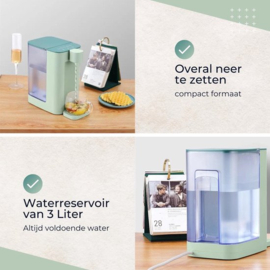 Heetwaterdispenser - Luxe Instant waterkoker - Heetwatertap - 3 Liter - 2000W - Water Heater