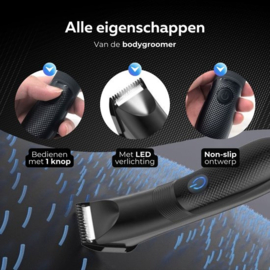 COCHO® Bodygroomer - Scheerapparaat - Bodygroomer mannen - Vrouw - Trimmer heren - Baard - Schaamstreek