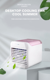 COCHO® Mini Aircooler - Aircooler - Luchtkoeler - Airconditioning - Tafel Ventilator - Luchtbevochtiger - Mobiele Airco