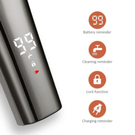 Kemei Baardtrimmer - Body groomer - 6 in 1 - Voor mannen - Waterdicht - Voor baardhaar - Hoofdhaar - Lichaamshaar
