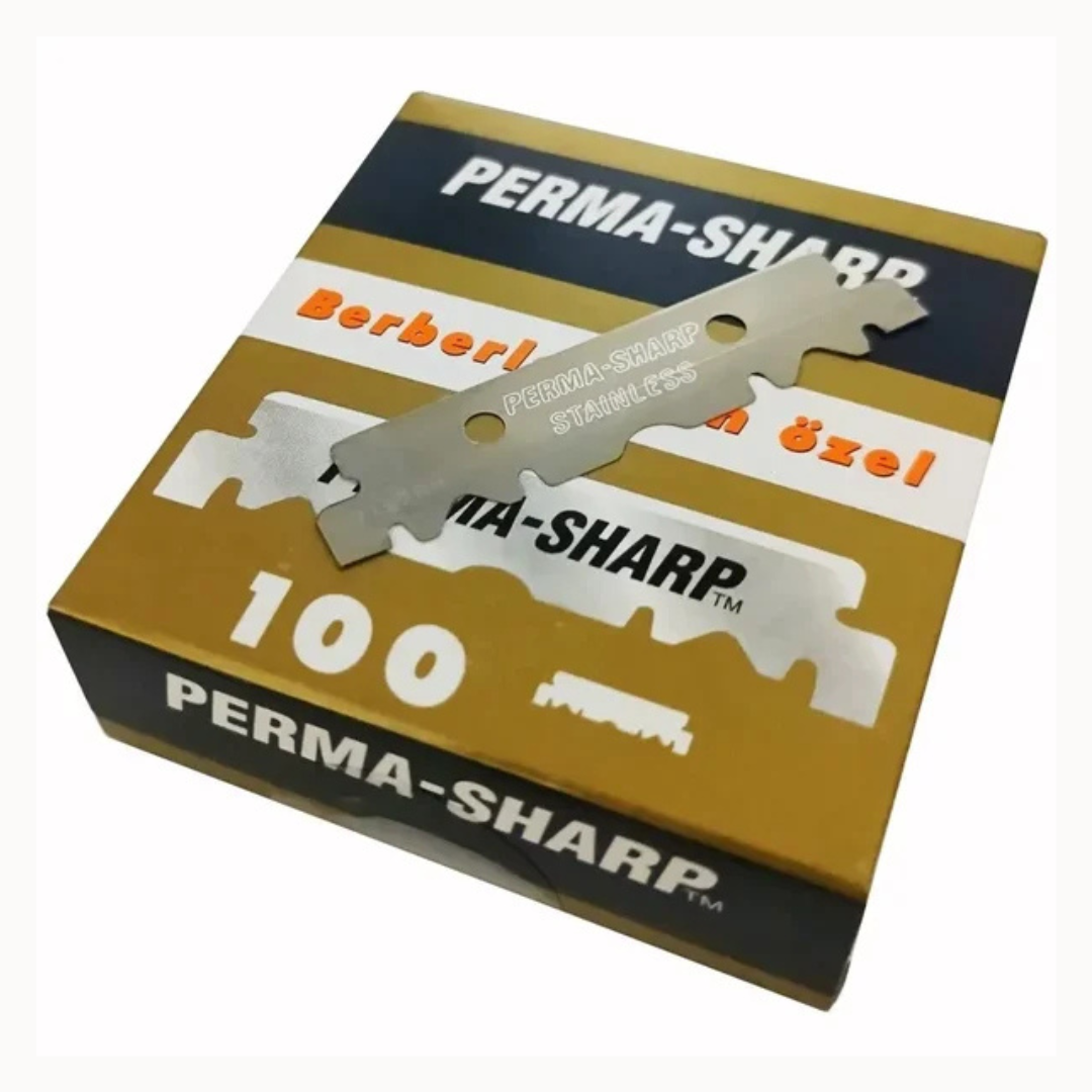 Perma-Sharp Kappersmesjes – 100 Stuks
