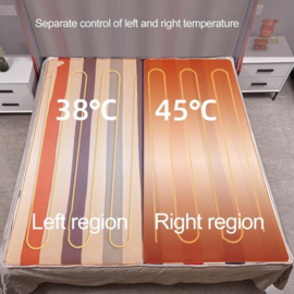 Elektrische deken 2 persoons - Elektrische dekens - Warmte deken elektrisch