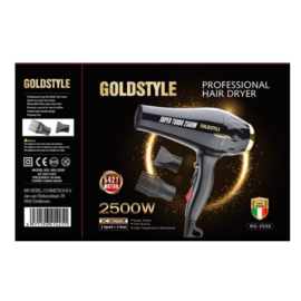 Gold Style Professional Hair Dryer 2500 Wat - Haardroger - Föhn