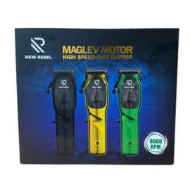 NEW REBEL Clipper Een Professionele Draadloze Tondeuse - Baardtrimmer - Hoofdhaar - Baarden en Snorren - Hair Clipper en Haartrimmer - Tondeuse - Tondeuse Mannen Haar - 6500 rpm