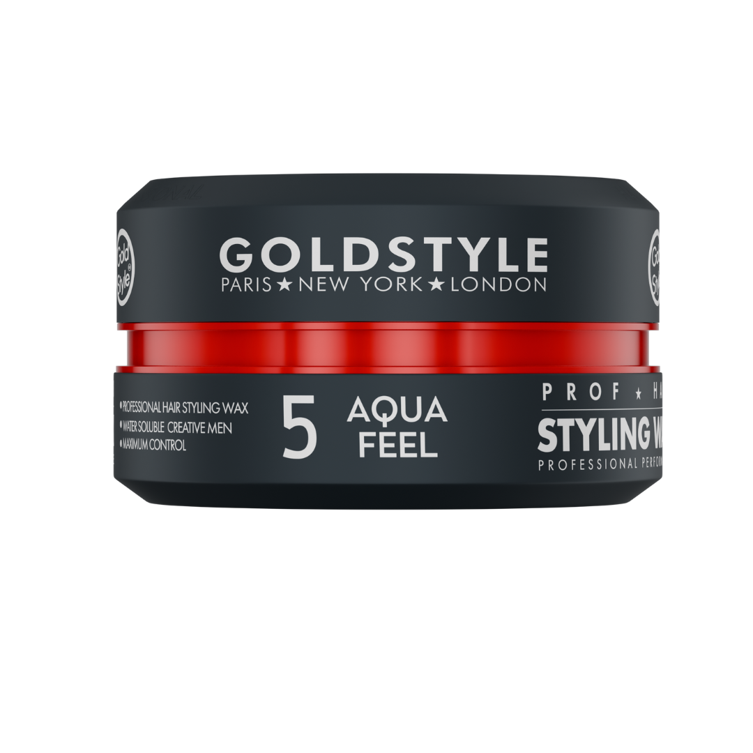 Gold Style Haar Wax Nummer 5 AQUA FEEL - Styling Haar Wax - Haar Wax Mannen Merk: Gold style