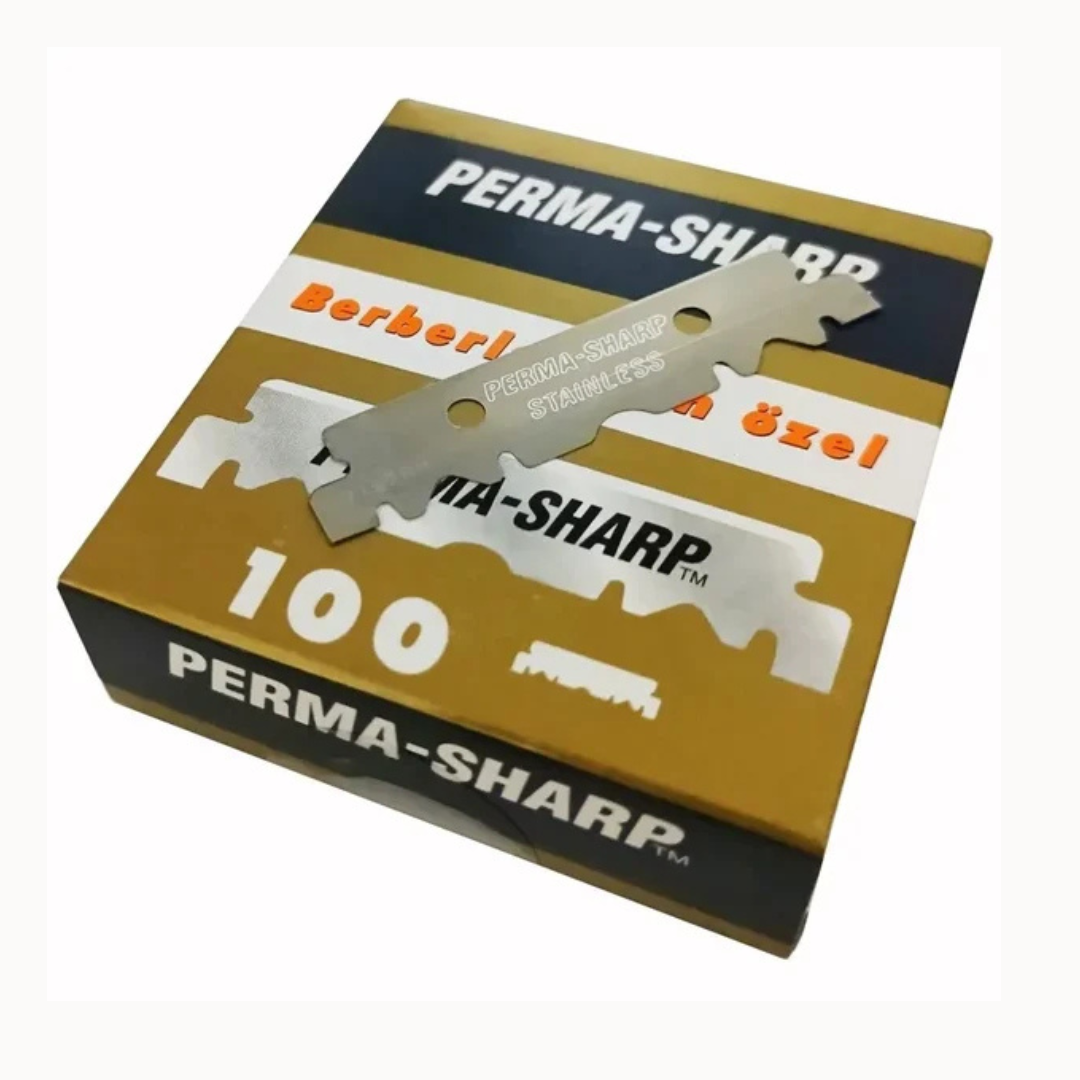 Perma-Sharp Kappersmesjes – 100 Stuks