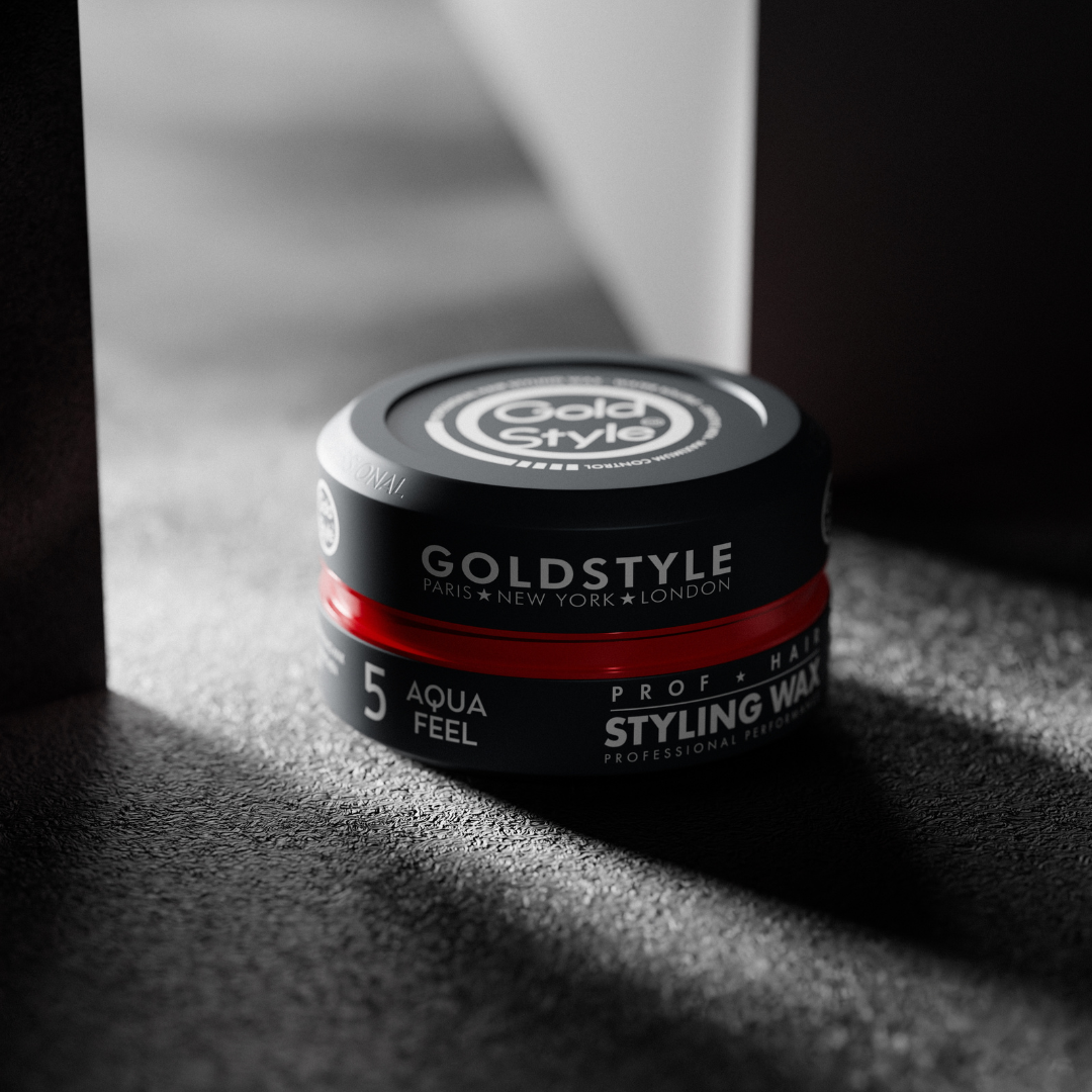 Gold Style Haar Wax Nummer 5 AQUA FEEL - Styling Haar Wax - Haar Wax Mannen Merk: Gold style