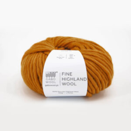 Fine Highland wool - kurkuma (AM1180)