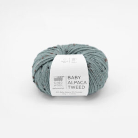 Baby Alpaca - TWEED eucalyptus (T1892)