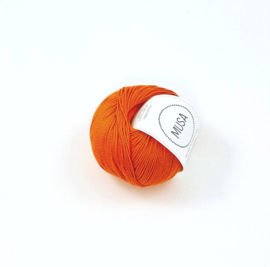 MUSA - Fine Organic Cotton -  Sun Orange (12)