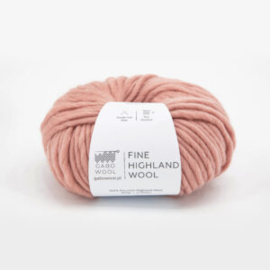 Fine Highland wool - roze (RJ8384)