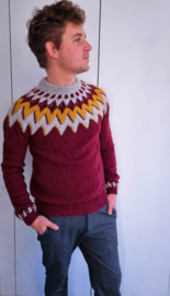 House of diamond Sweater by Max The Knitter