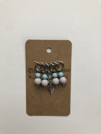 Stitchmarkers - Bohemian spring .