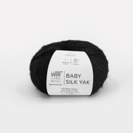 Baby Silk Yak - zwart (9500)