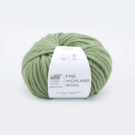 Fine Highland wool - salie (2058)