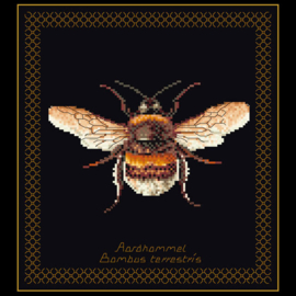 Kruissteekpakket: Zwart bumble bee