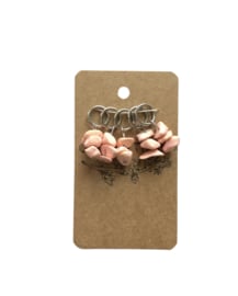 Stitchmarkers - Cream peach