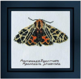 Kruissteekpakket: Harnessed tiger moth