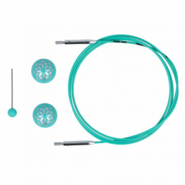 KnitPro Mindful - Stalen kabel (voor verwisselbare naalden)