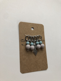Stitchmarkers - Bohemian spring .