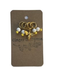 Stitchmarkers - Sweet honey