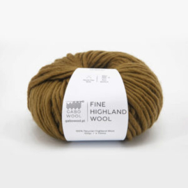 Fine Highland wool - golden olive (AM1951)