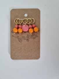 Stitchmarkers - Orange is the new pink.