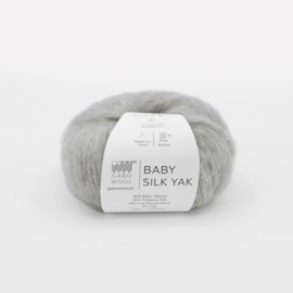 Baby Silk Yak - Light Grey (9636)