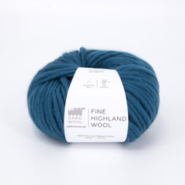 Fine Highland wool - petrol (2396)