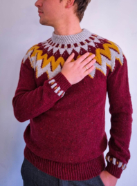 House of diamond Sweater by Max The Knitter