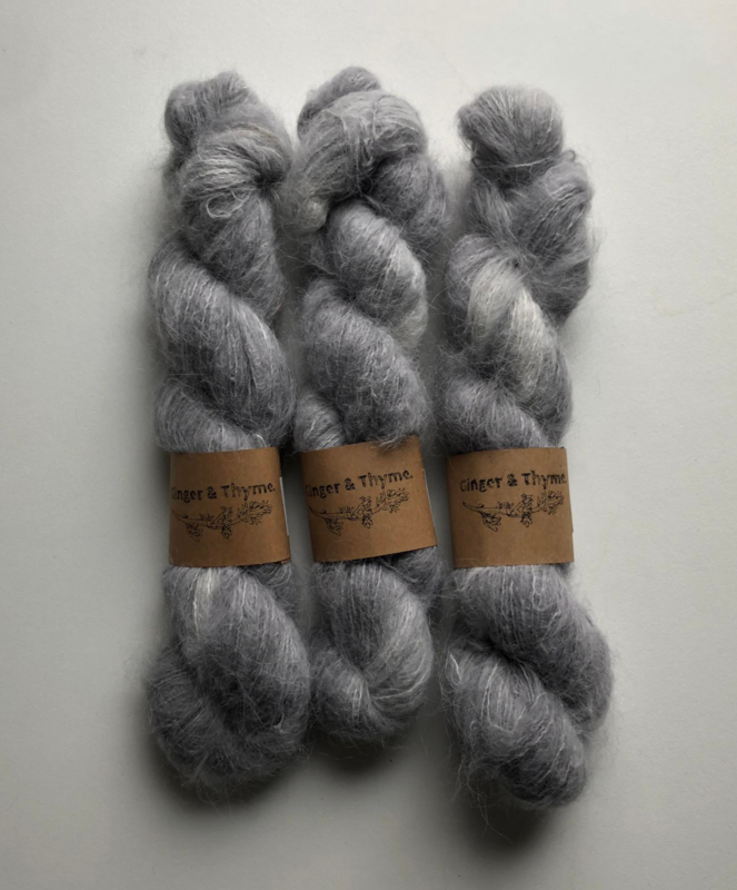 Brushed Alpaca - Light grey