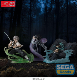 Demon Slayer Xross Link Anime PVC Figure Sanemi Shinazugawa Hashira Training Arc 12 cm